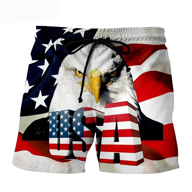 3D Independence Day Print Clothing Fashion Men Women Shorts Plus Size S-7XL Streetwear Pants Cargo Shorts Men Basketball Summer