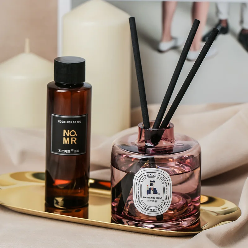 Home Ambiance Reed Diffuser - Long-Lasting Reed Scent Diffuser - Luxury Room Freshener Gift - Hana Lei, 3.72 fl oz