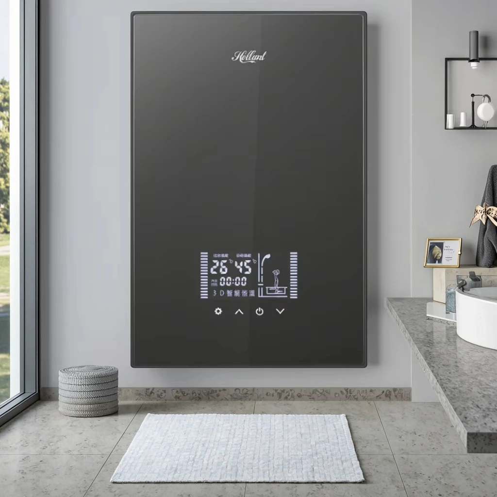 سخان مياه كهربائي فوري من البلاستيك المتين للمنزل والفنادق، أجهزة منزلية فعالة لتجربة المياه الساخنة المثالية