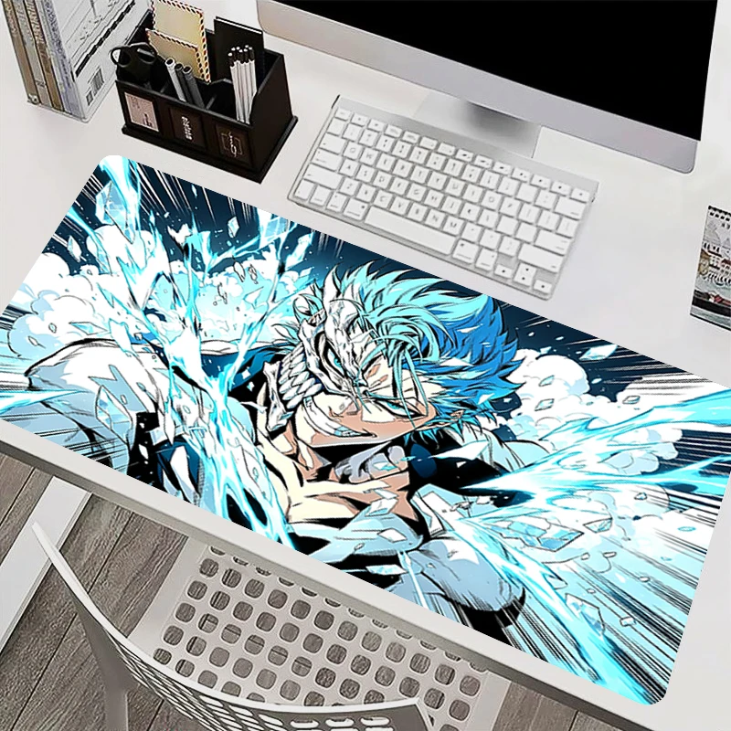 Natural Rubber Mousepad Cool Anime desk mat Office Deskmat BLEACH Game Keyboard Protect Mat HD Printing Computer Gaming MousePad