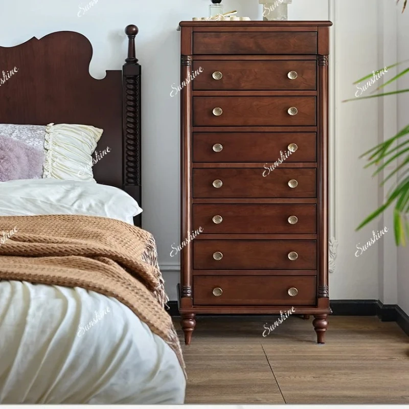 

French retro dental cabinet Wenwan jewelry storage cabinet FT