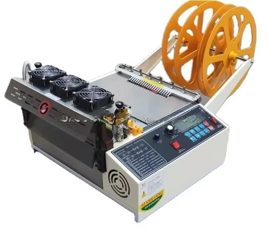 

300 Width Zipper Tape Cord Ribbon Belt Webbing Strip Hot Knife Cutting Machine