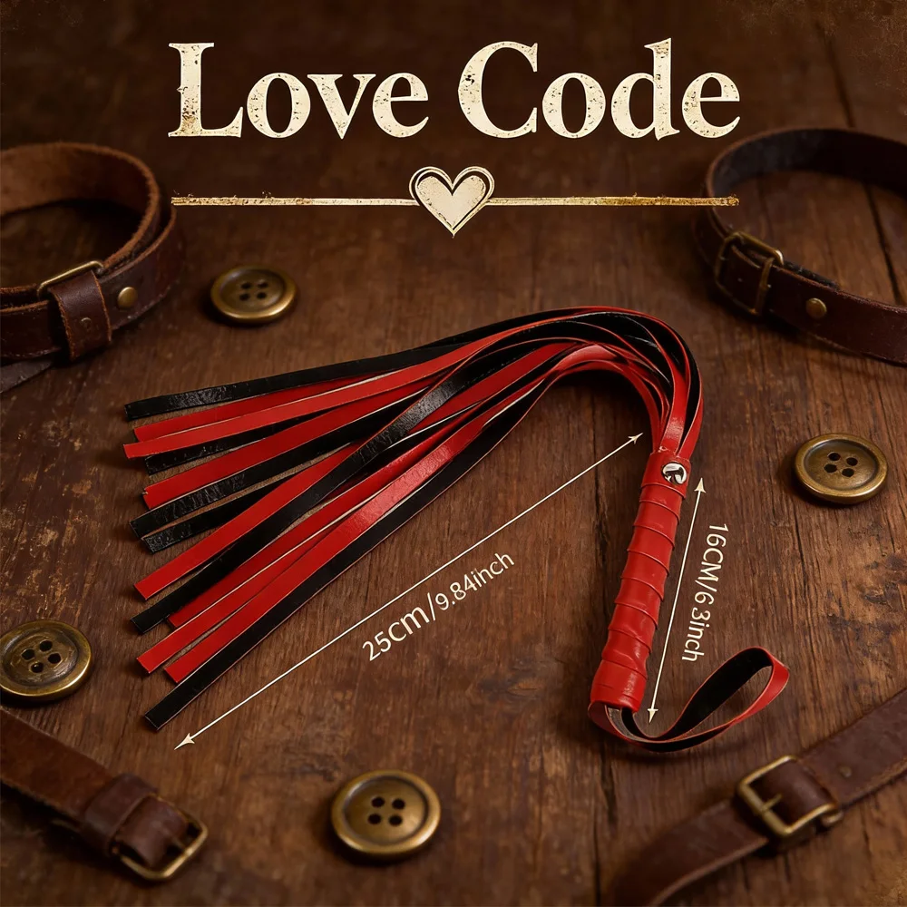 Erotic Slave Whip Leather Tassel Adult Games BDSM Bondage Sex Toys For Woman Harness Flogger Spanking Bondage Restraints Couples