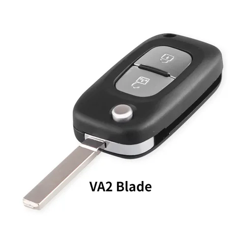 Чехол-книжка KEYYOU Для Renault Clio 3 Kangoo Master Modus Twingo 2006-2016 С 2/3 Кнопками, Замена Корпуса Дистанционного Ключа