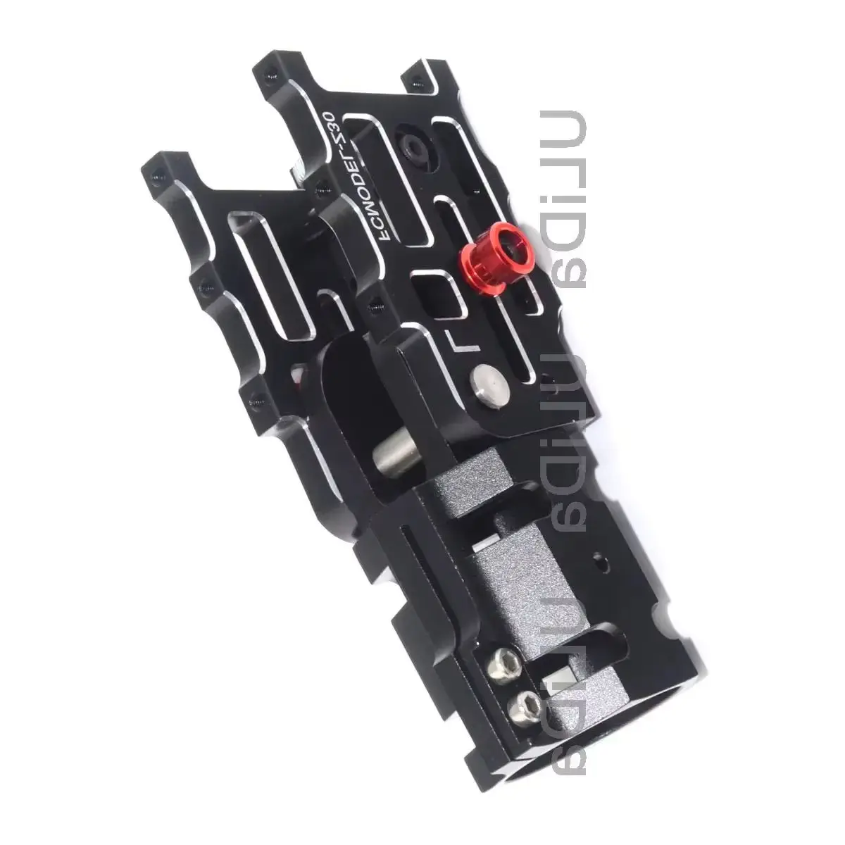 DIY FCMODEL Z30 V2 Tube Joint CNC Aluminum Folding Arm for Dia 30mm Automatic RC Quadcopter (Spring Type Automatic)