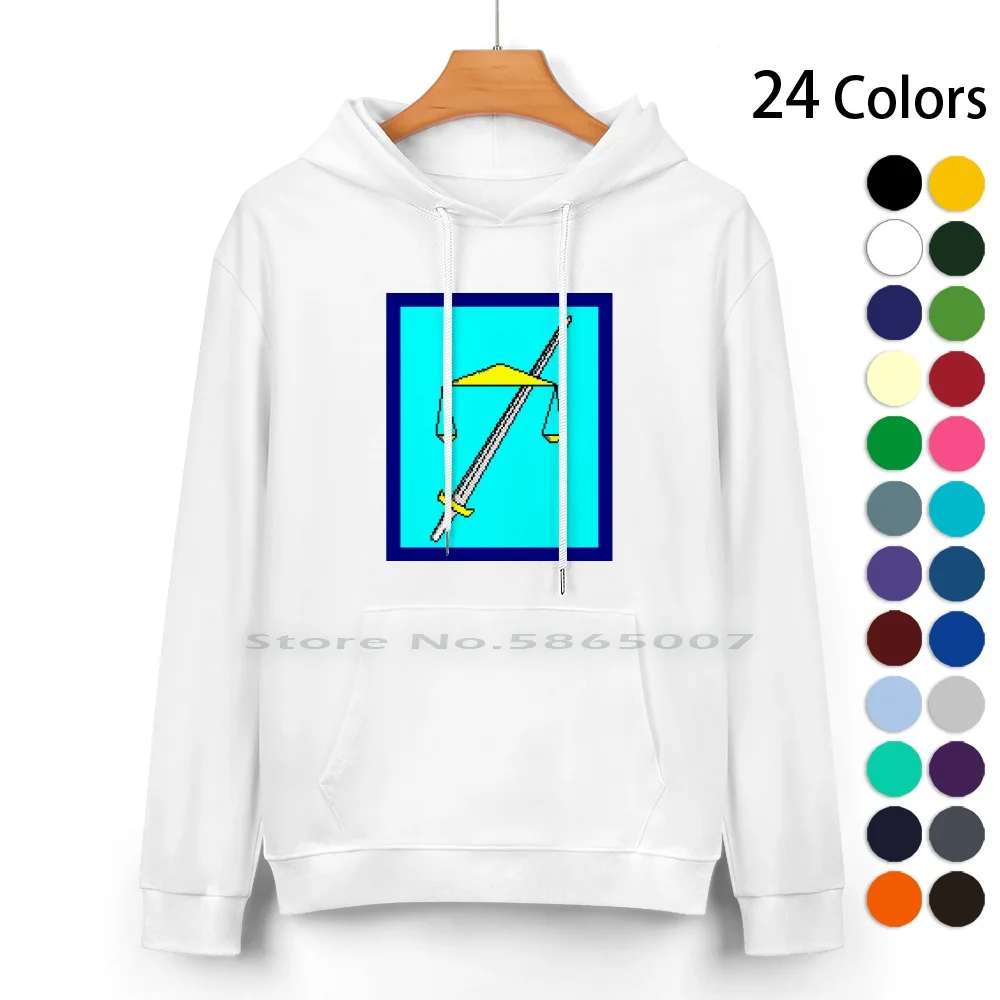 

Terry Davis Templeos Logo Pure Cotton Hoodie Sweater 24 Colors Templeos Temple Os Computers Operating System Alt Right