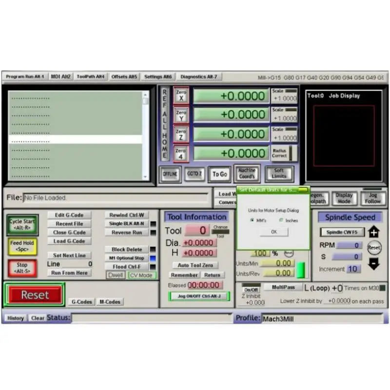 Artsoft Mach3 software, latest English version, Mach3 version R3.041, CNC software for mini engraving machines