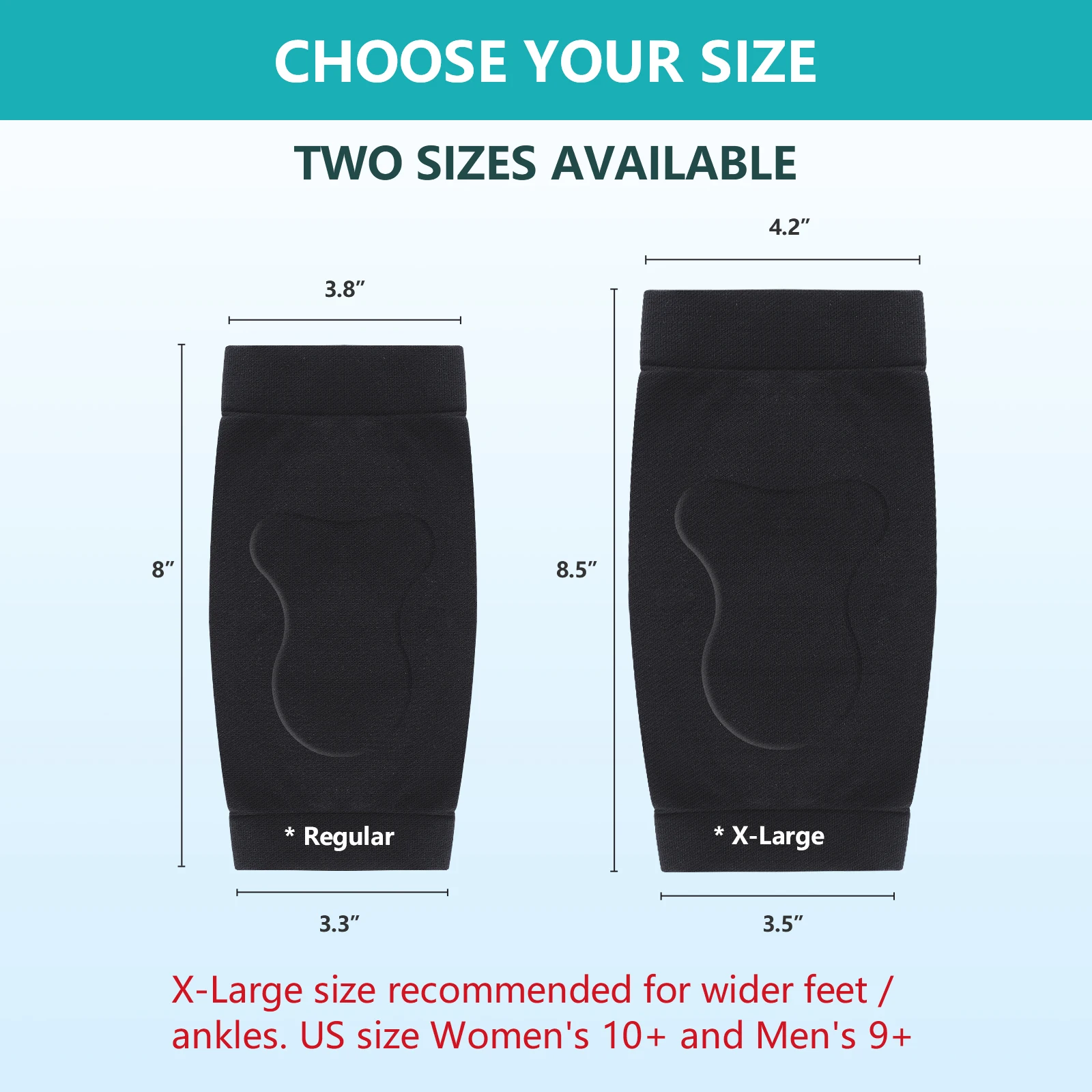 2 pièces/paire Tendon d'Achille talon protecteur Gel talon chaussettes Compression manches rembourrées chaussettes soulager la bursite tendinite tendresse