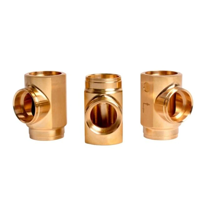 Custom CNC Machined Stainless Steel and Brass Oil Pipe Connectors