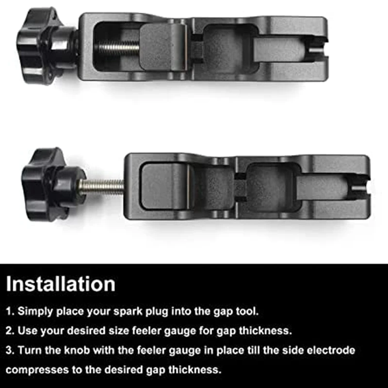 Universal Spark Plug Space Tool Kit Compatible With Most 10Mm 12Mm 14Mm 16Mm Spark Plugs, Threaded Spark Plug Space Tool