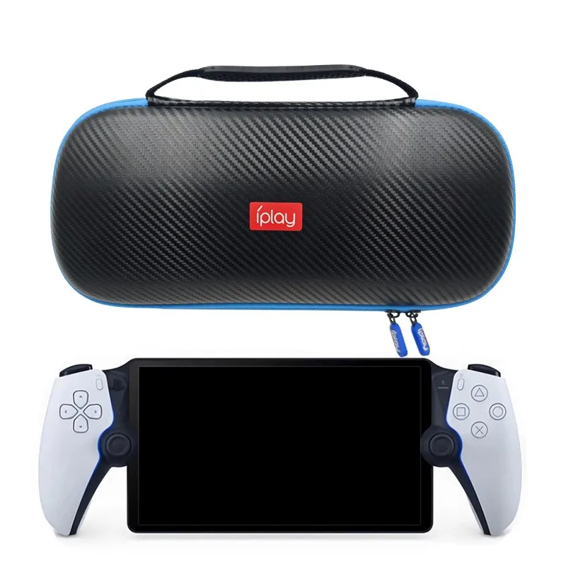 For Sony PS5 Portal Handheld Zipper Protection Bag For PS5 New Streaming Handheld Portable Protection Storage Bag