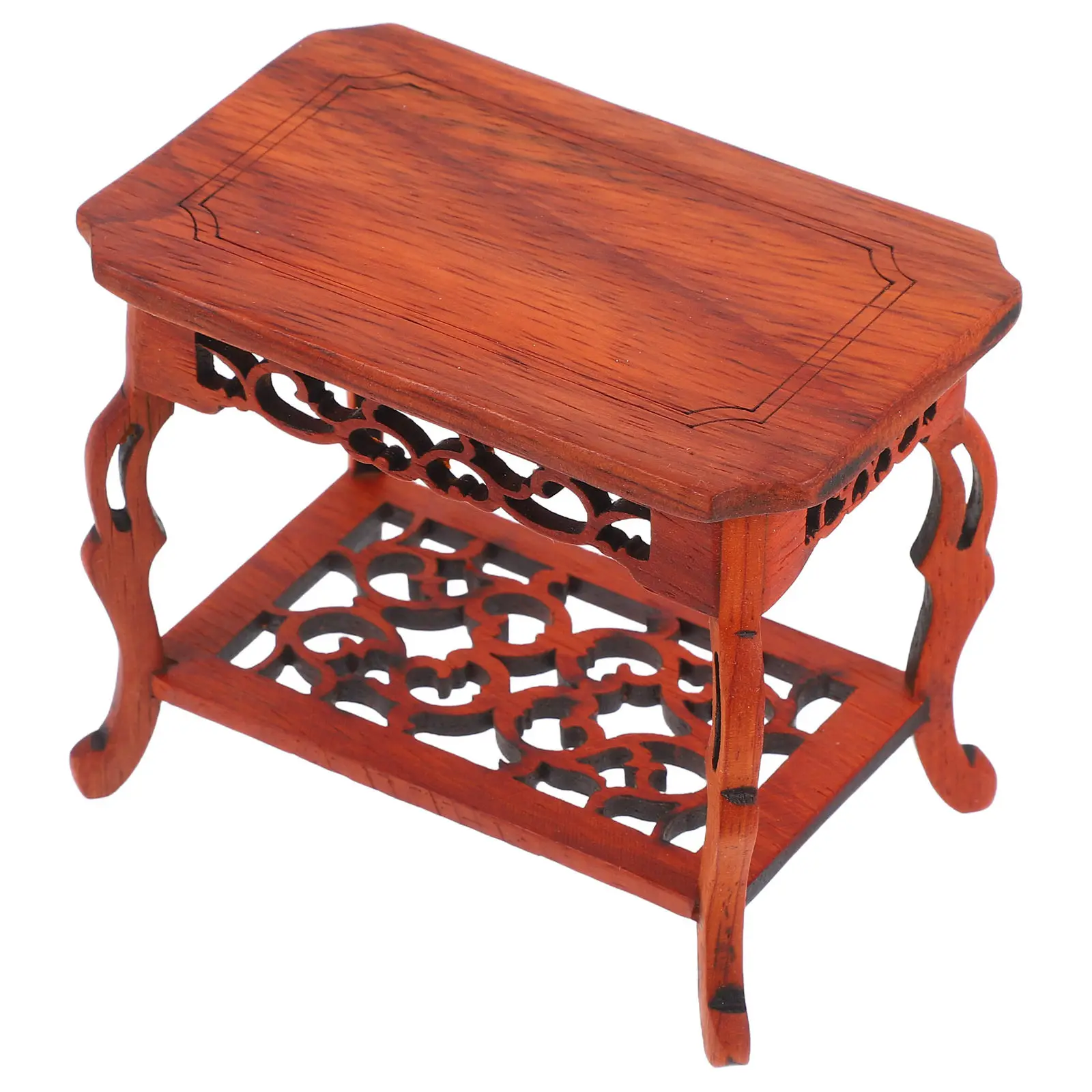 Wooden Display Stand Base Carved Red Pear Wood Bonsai Holder Indoor Plant Holder Home Office Decor Sculpture Display Stand