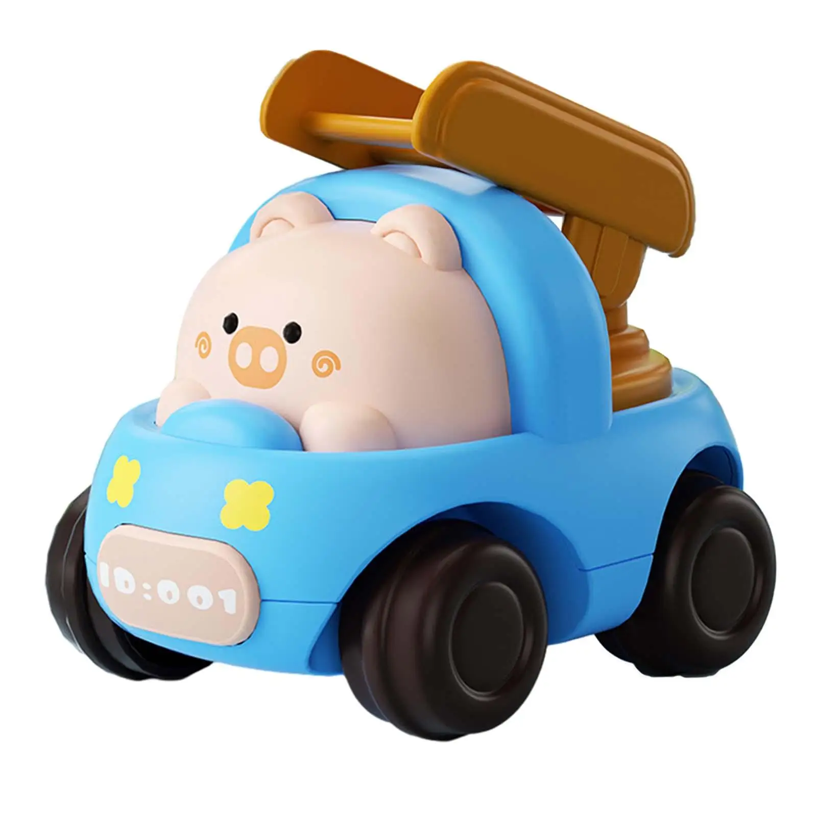 Brain Development Toys Animal Car Toy Inertial Engineering Car Preschool Novelty