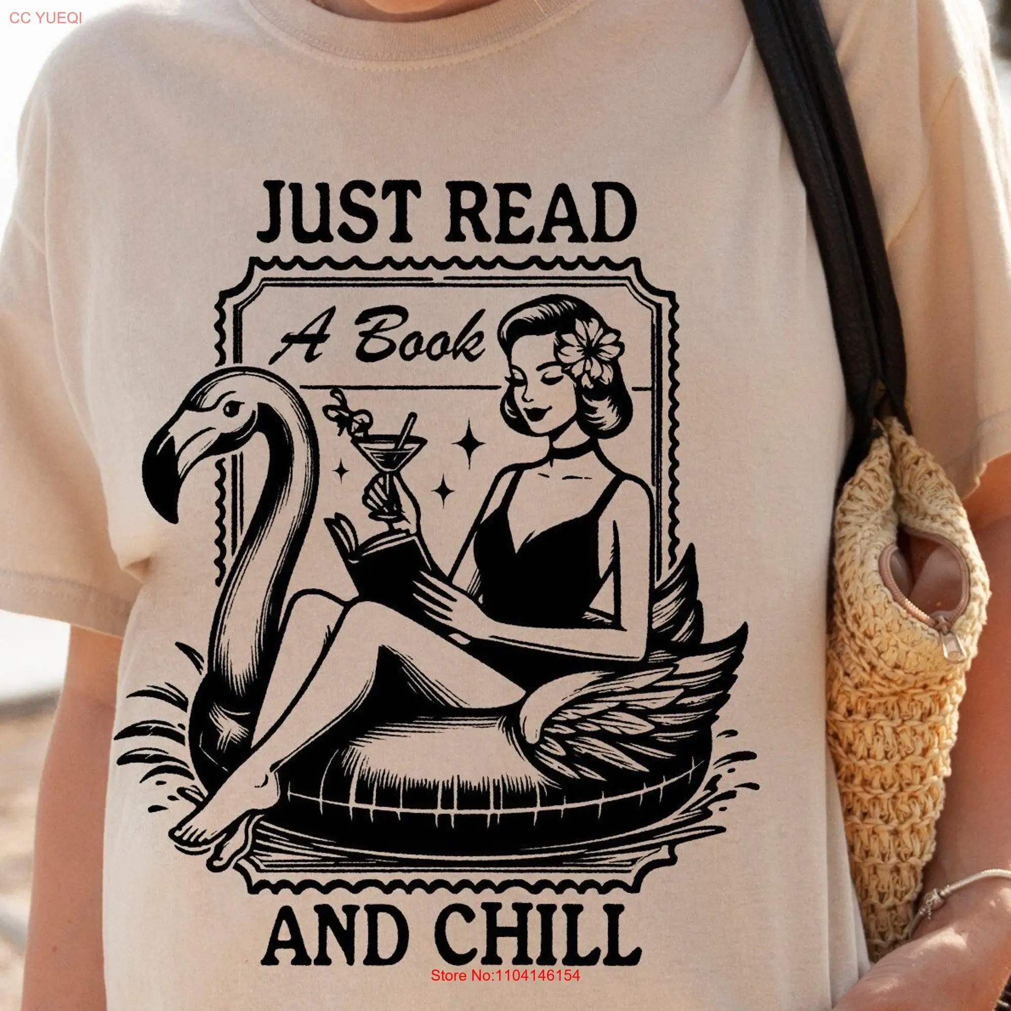 Just Read a Book and Chill T Shirt Lover women Reading Club gifts bookish Nerd long or short sleeves