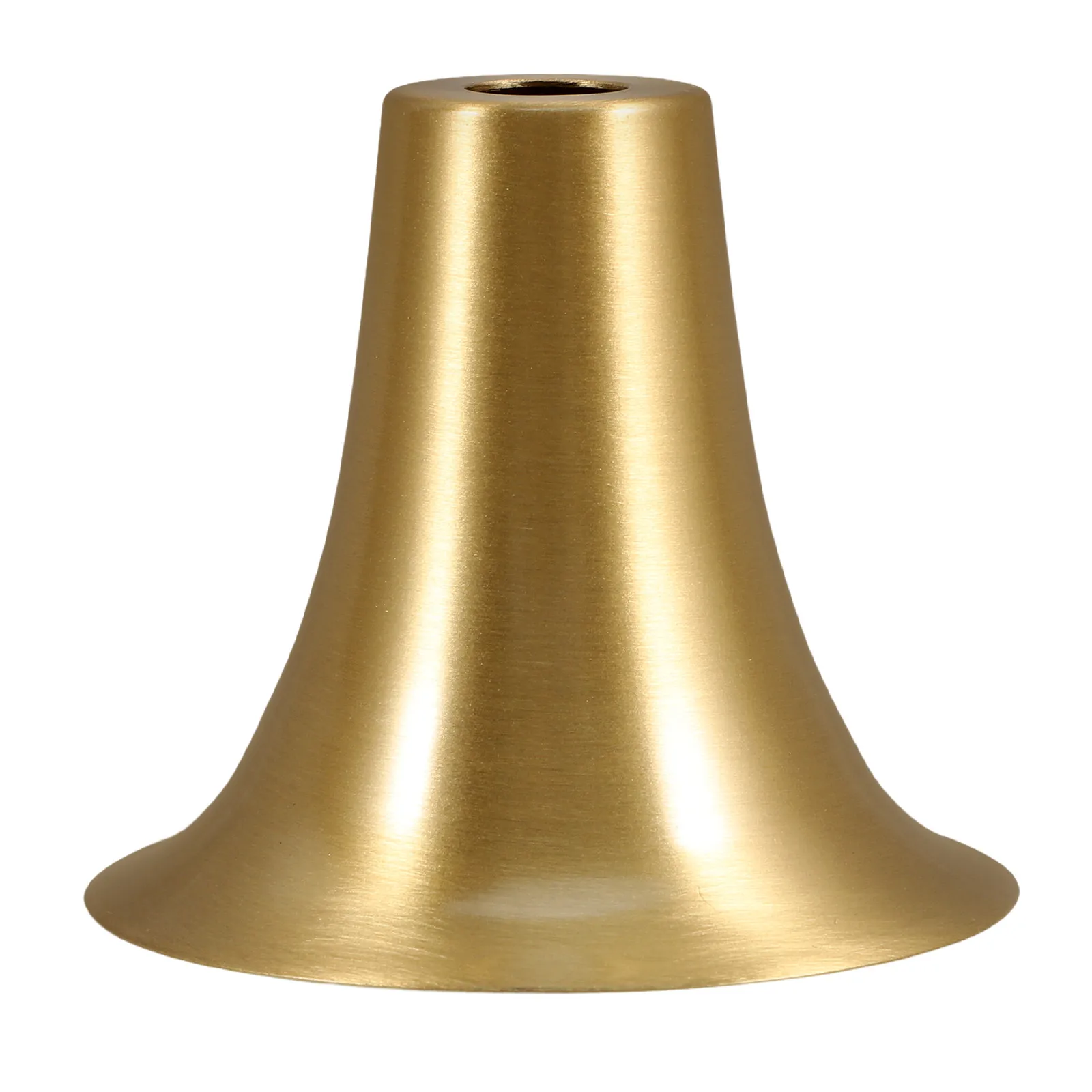 Brass Trumpet Base Wall Lamp Holder E27 Lamp Socket Cup Pendant Lights Hanging Lights Decorative Holder Brass Ceiling Canopy