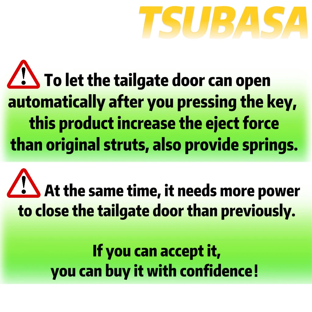 دعامات تلقائية مع نوابض لسيارة Volkswagen Tiguan Allspace (BW2/BJ2) 2017-2025 رافعة رفع صندوق الباب الخلفي الخلفي تدعم مثبط الصدمات