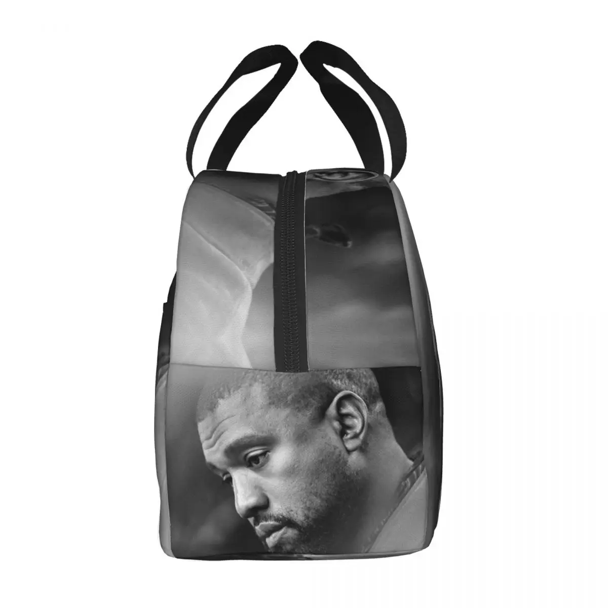Custom Popular Singer Kanye West Lunch Bag Women Cooler Thermal Insulated Lunch Box for Kids School Work Picnic Food Tote Bags