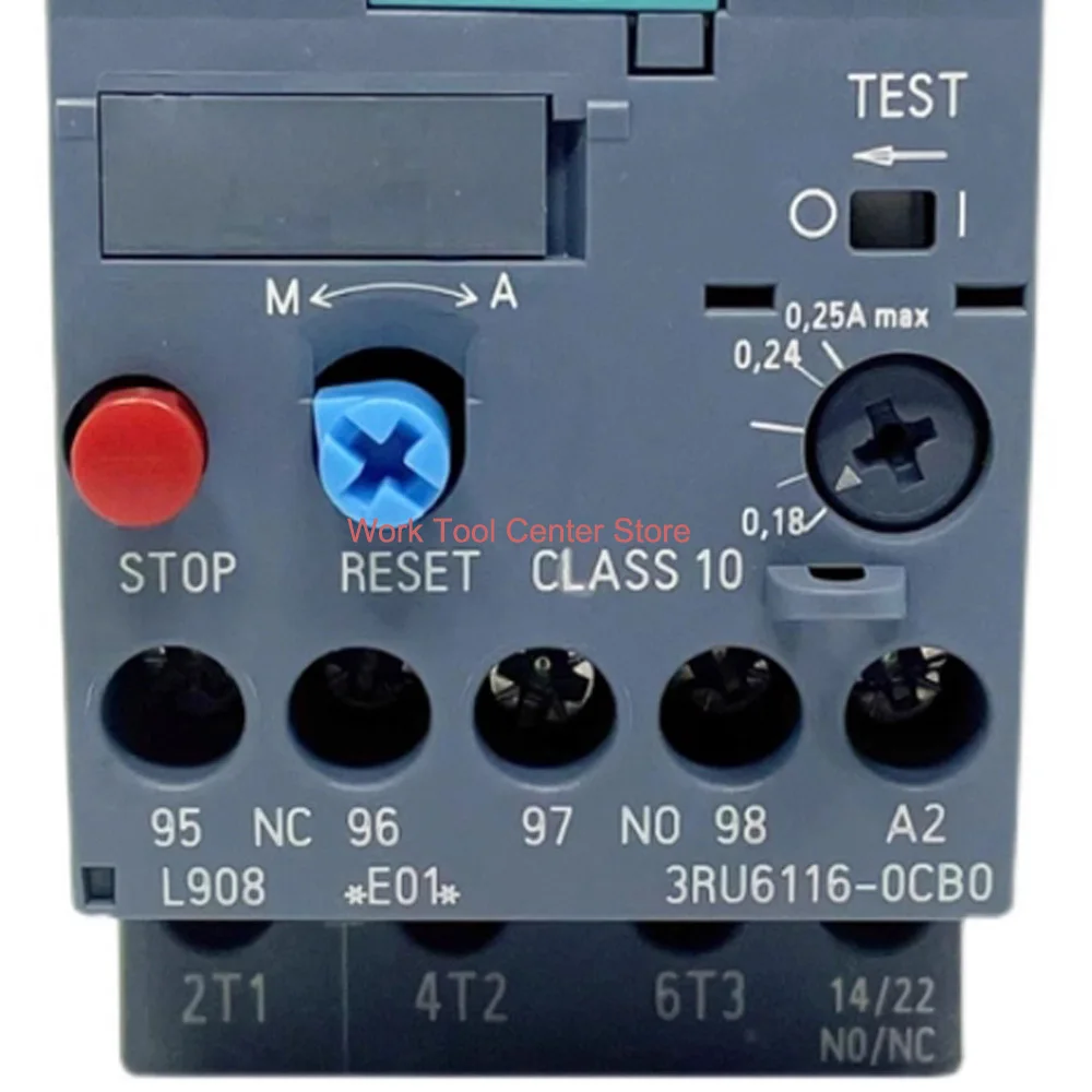 

Original Motor Contactor Thermal Relay Protector 3RU6116-1CB0/0DB0 Automotive Contact Electric Base 3RU6916-3AA01 Voltage Power