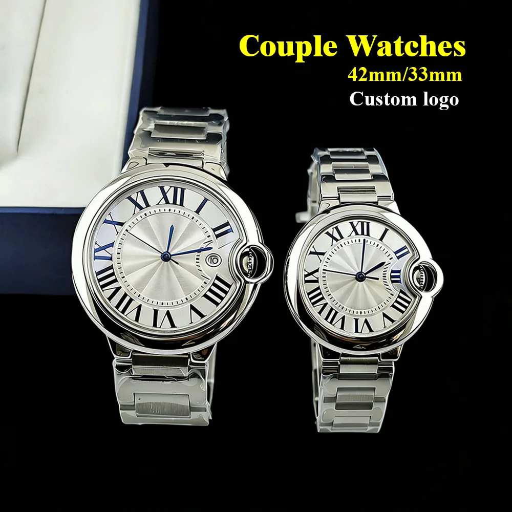 Blue Balloon Fashion Couple Watch NH05 Ladies' Watch Miyota8215 Men's Watch Customized Logo Dial Automatic Mechanical Movement