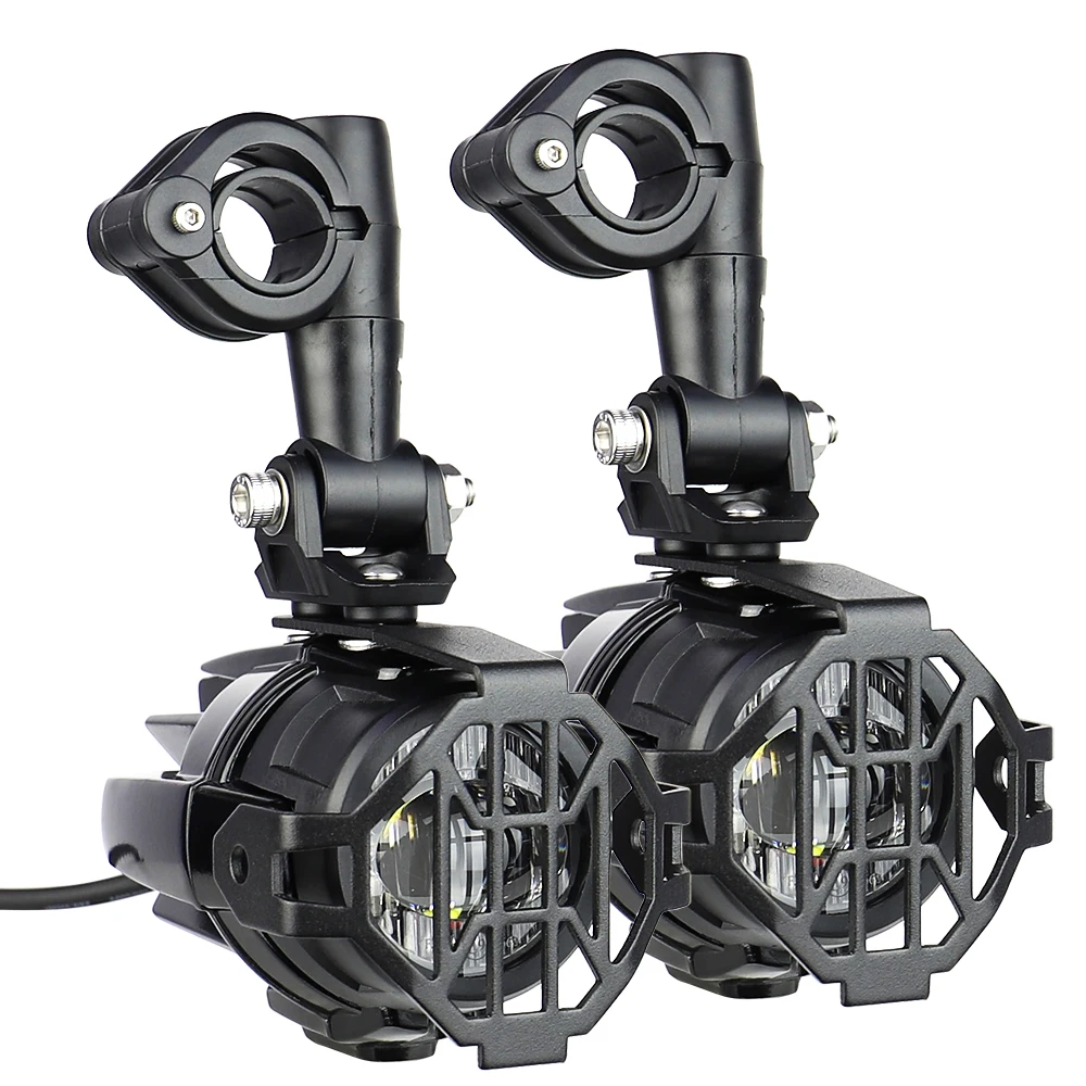 E9 Motorfiets LED Extra Koplamp Flipable Mistlamp Protector Voor BMW R1200GS LC R1250GS Adventure R1250RT R1200RT R1250RS