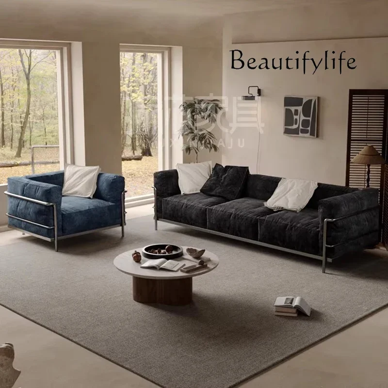 

BJ Office Minimalist Living Room Sofas Sectional Couch Puffs Nordic Outdoor Sofa Designer Lounge Muebles Lounge Suite Furniture