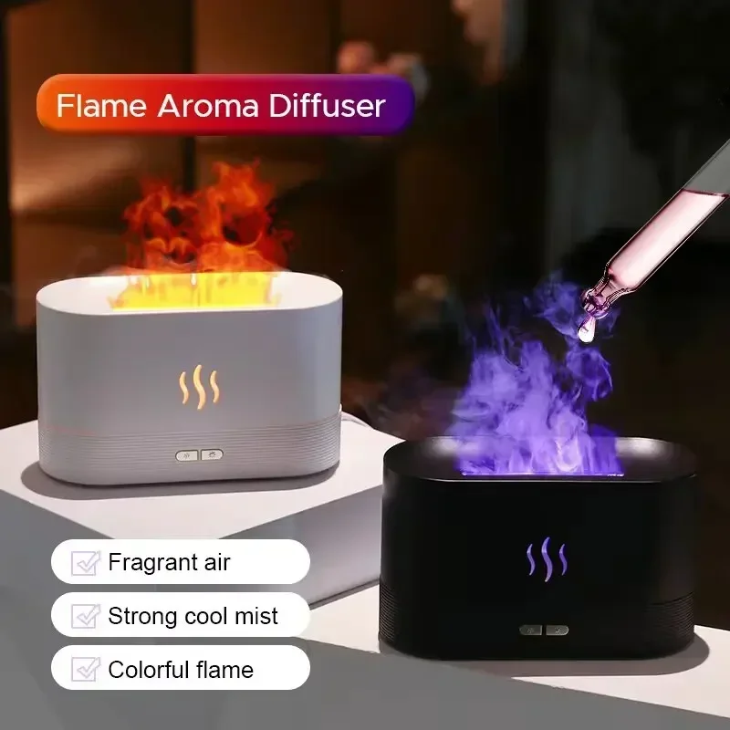 umidificador ar nawilżacz powietrza Difusor de óleo essencial eco torre Sala do difusor Umidificador de ar difusor recarregável led flame machine água-viva umidificador penetração