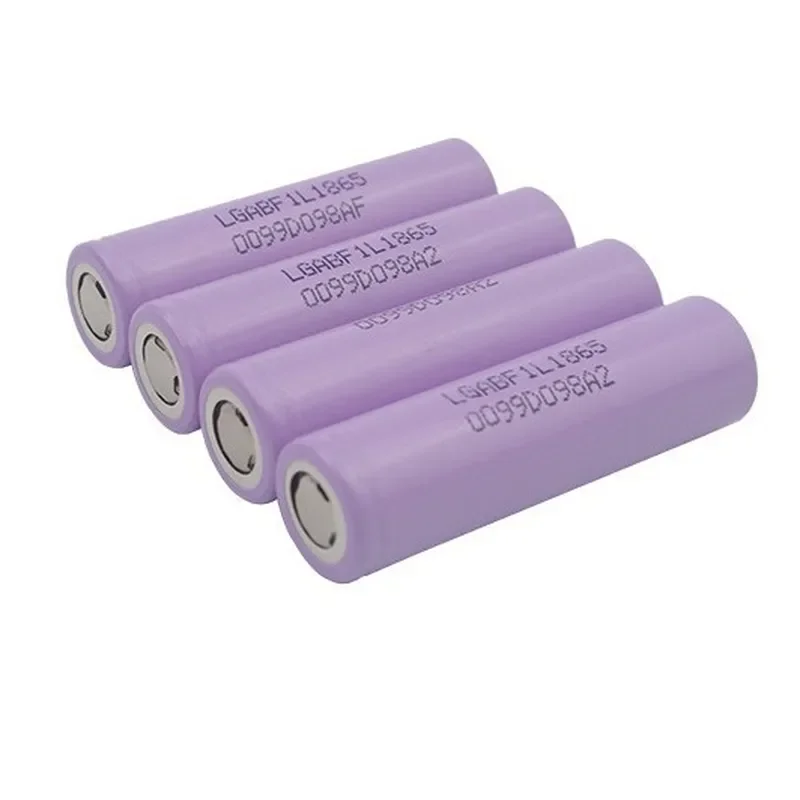 For F1L 18650 Lithium Rechargeable Battery 3.7V 3350mAh Large Capacity Cell for Power Bank Flashlight