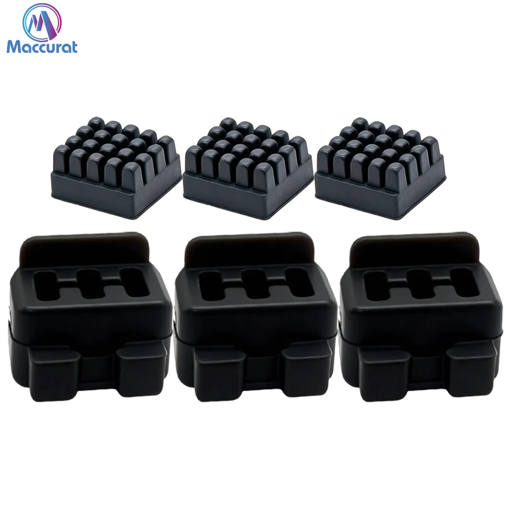 Düsenwischerblock für Bambu Lab X2D/P2S/H2D 3D-Drucker Düsen Silikonbürste Ersatzteil Flexibles Düsenreinigungsteil – Detail 5