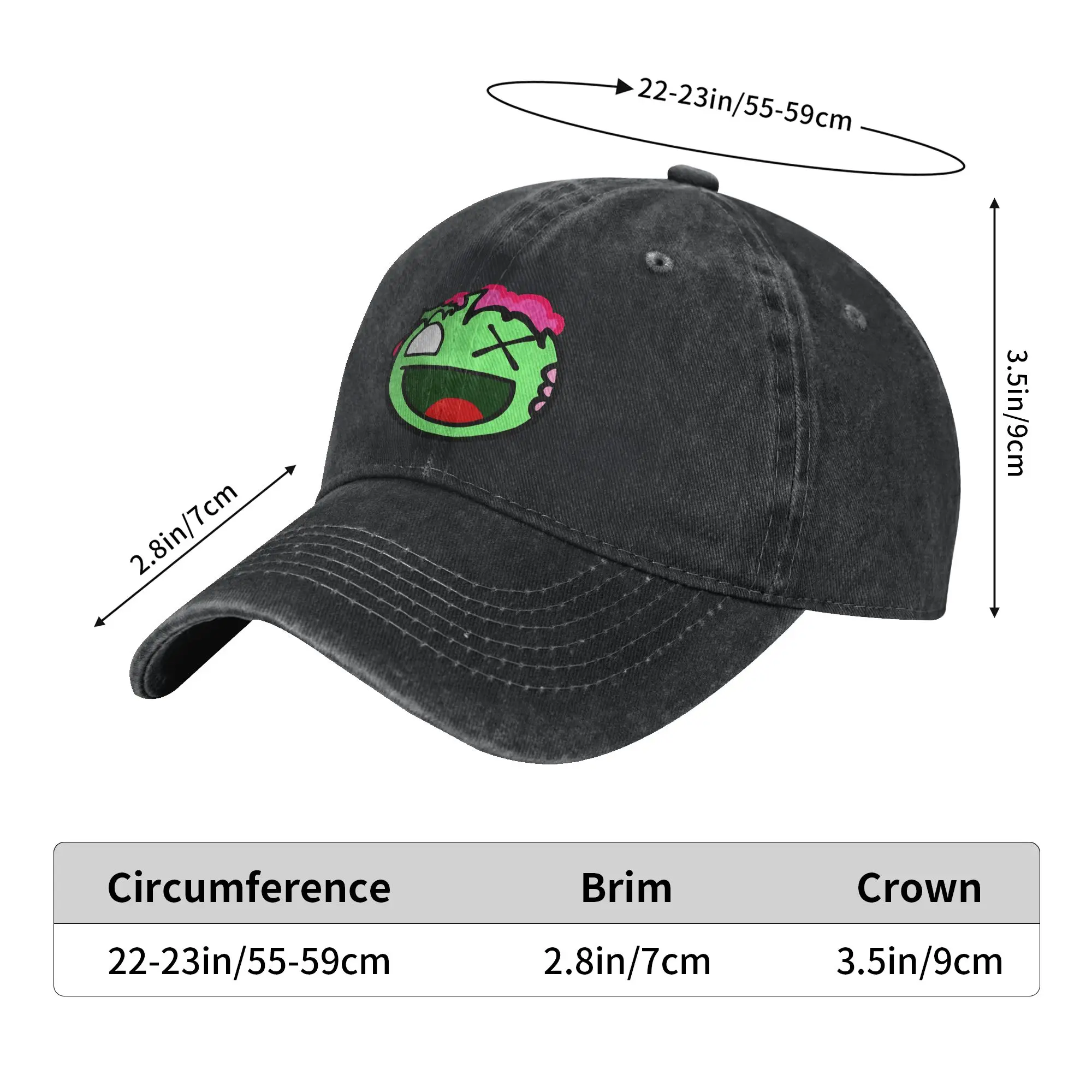  Beach Epic Face Vampire Print Cap For Unisex Cotton  Trucker Hat Causal Headwear Baseball Cap Adjustable