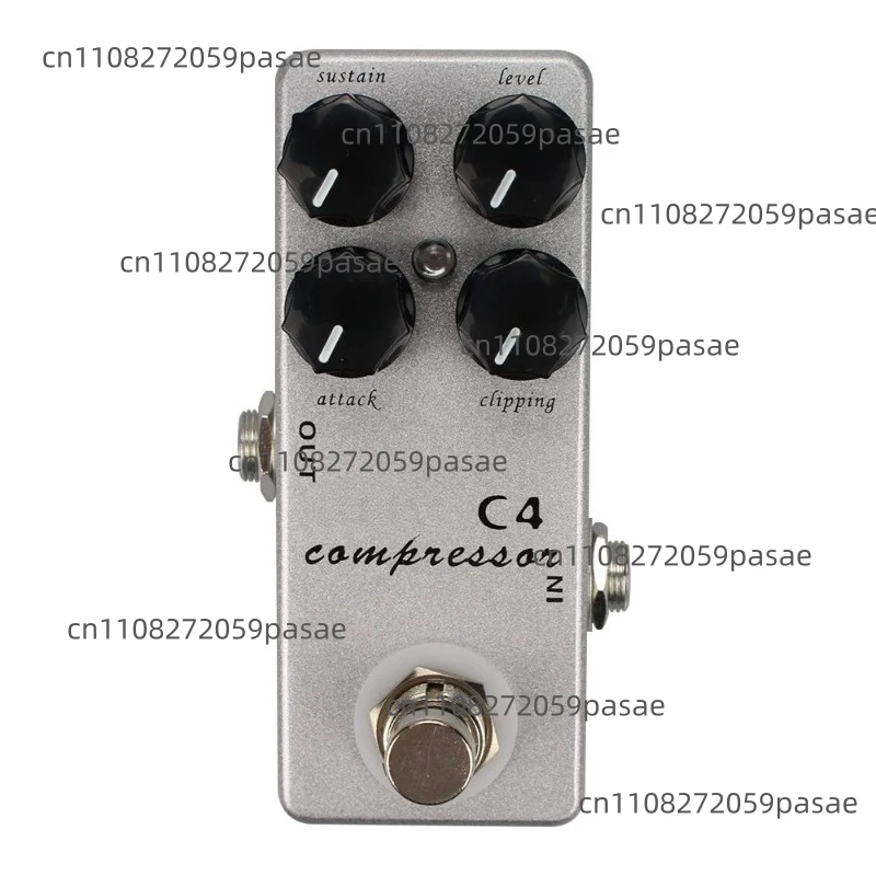 Electric Guitar Bass Guitar Compression Pedal C4 Compressor