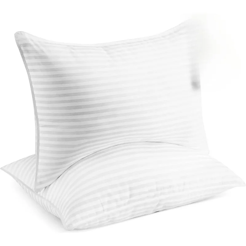 

Bed Pillows Standard Set of 2 - Original Down Alternative Pillow for Sleeping - Bedding for Back, Stomach or Side Sleepers