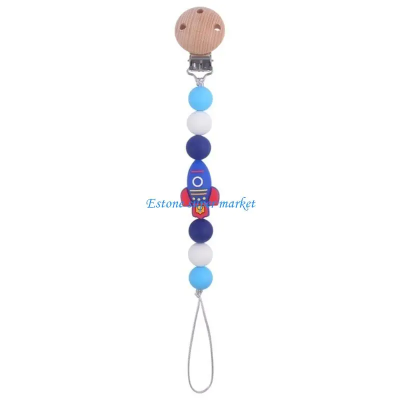 

090B Pacifier Clip Chain Strap Anti-drop Baby Teething Toy Dummy Nipple Soother Organiser Nursing Essential