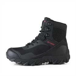 Cowhide Skin Men's Sneakers For Fitness Men's Mountain Shoes Hiking Man Boots Sports Trainners Entertainment Resort