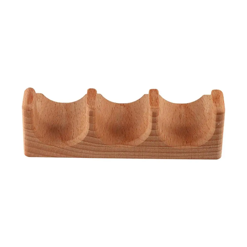1/2/3/4/5 Slots Wooden Sushi Rack Japanese Style Multi Purpose Sushi Serving Tray Innovative U-shape Sushi Display Stand
