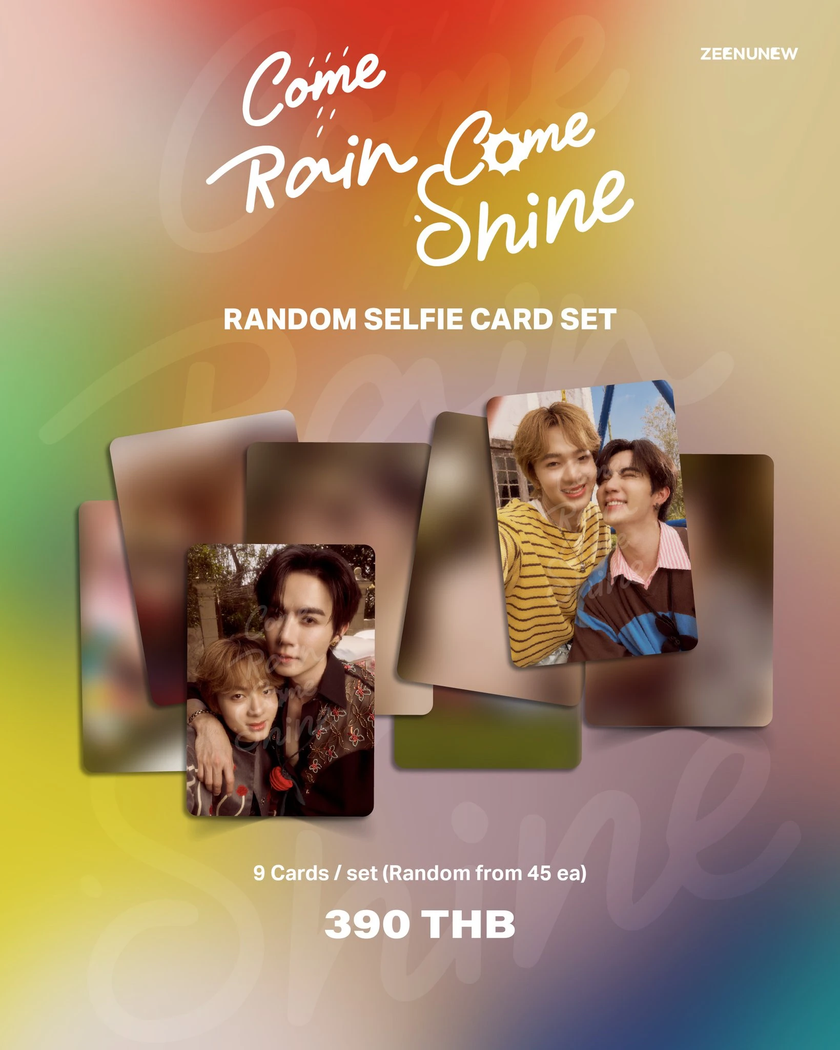 ใหม่ ZeeNunew 3rd photobook boxset สินค้าต้นฉบับอย่างเป็นทางการ ขายล่วงหน้า ดาราไทย ZeeNunew