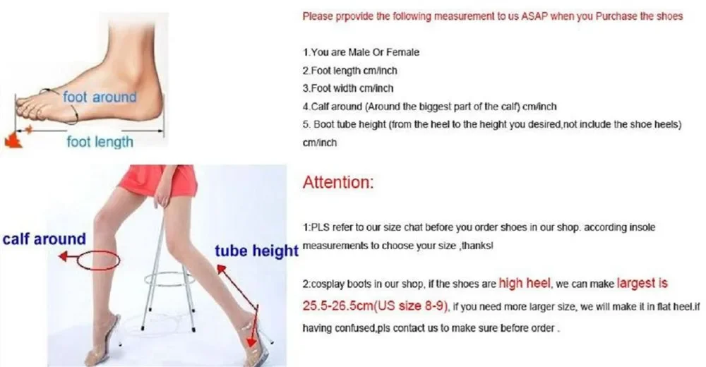 CosplayGame KDA Ahri Cosplay Buty PU Rekwizyt na Halloween