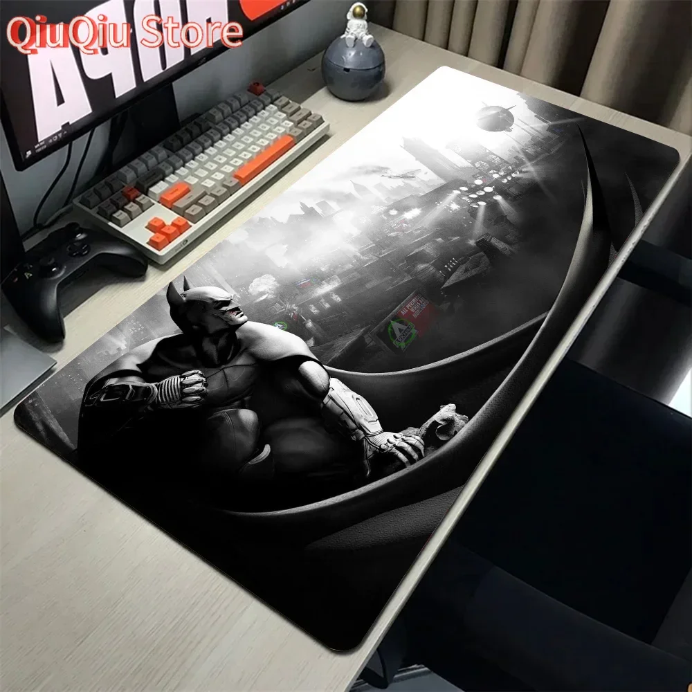 

B-Batman A-Arkham C-City Mousepad Mouse Mat Desk Mat With Pad Gaming Accessories Prime Gaming XXL Keyboard Pad Padding Mat