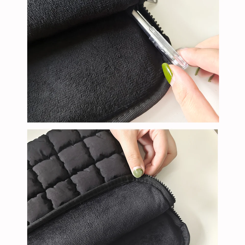 Funda acolchada para portátil de 14 pulgadas para dispositivos de 11-16 pulgadas, funda protectora impermeable suave a prueba de golpes para MacBook/iPad