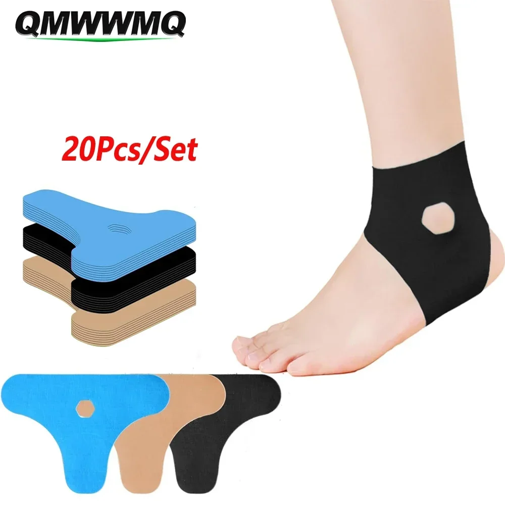 20PCS Kinesiology Tape for Ankle - Upgraded Athletic Support Tape with Strong Adhesive Waterproof & Breathable for Sports Injury