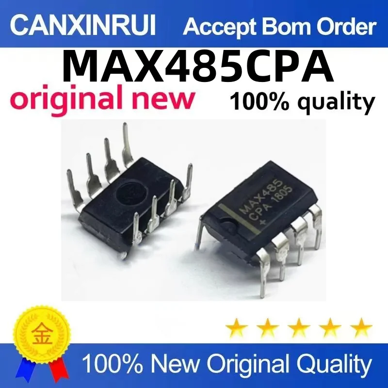 

（100 pieces）MAX485EPA MAX485 CPA MAX485 In-Line DIP8 RS-485