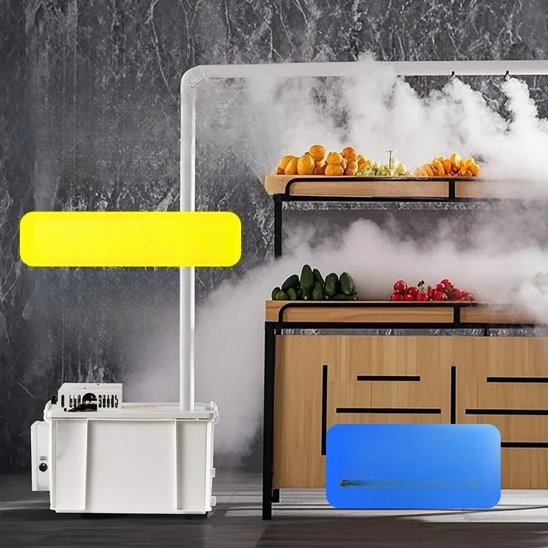 Malatang stall fruit fishing display table sprayer
