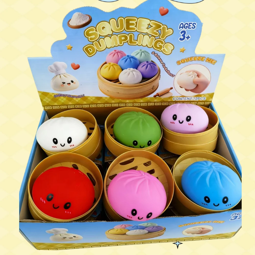 ของเล่นบีบสควิชชี่รูปเกี๊ยวสีร - Sports Equipment Box บทวิจารณ์และราคา