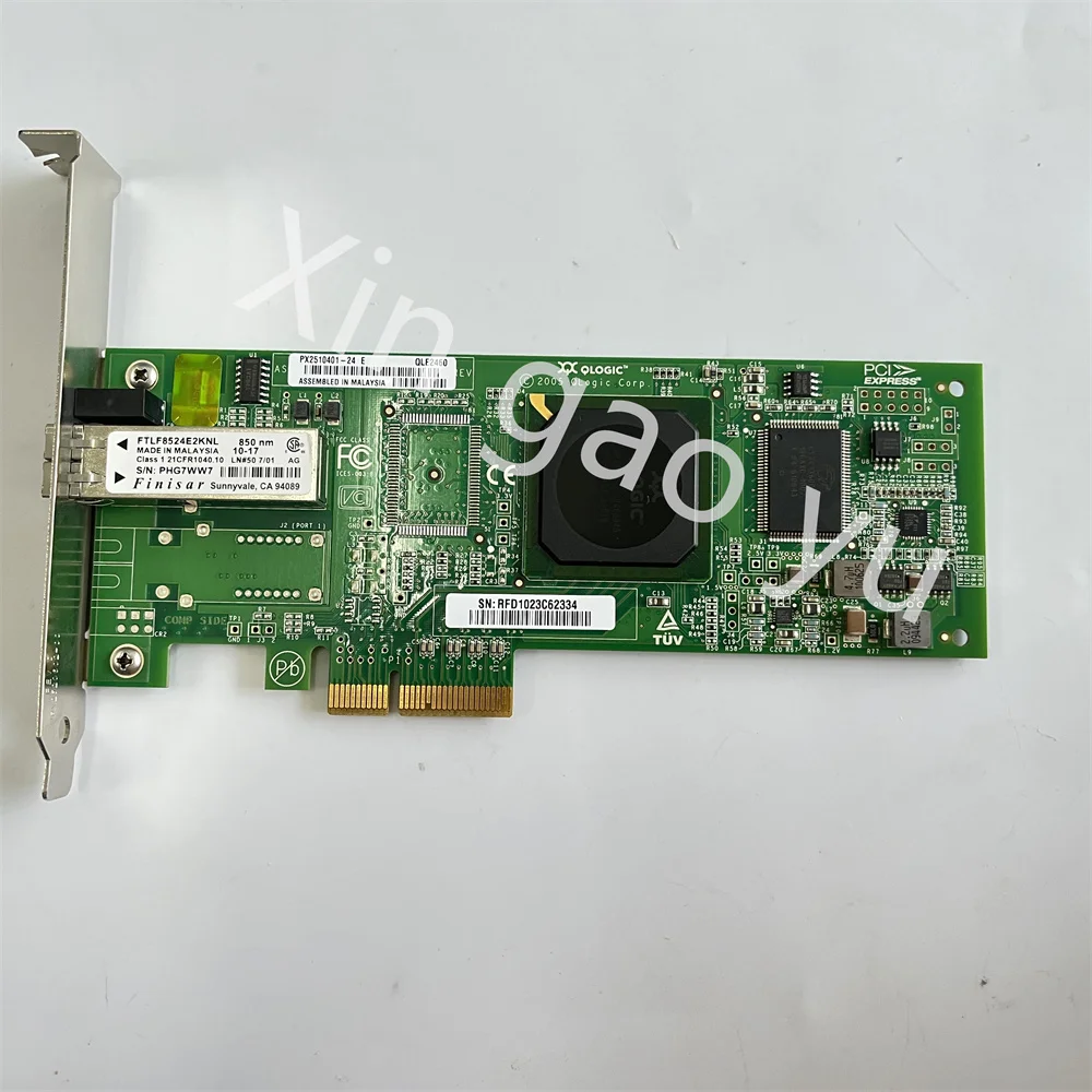 

Original For IBM Qlogic QLE2460 4GB HBA Card 39R6592 39R6526 39R6525 Optic Card 100% Testing Perfect