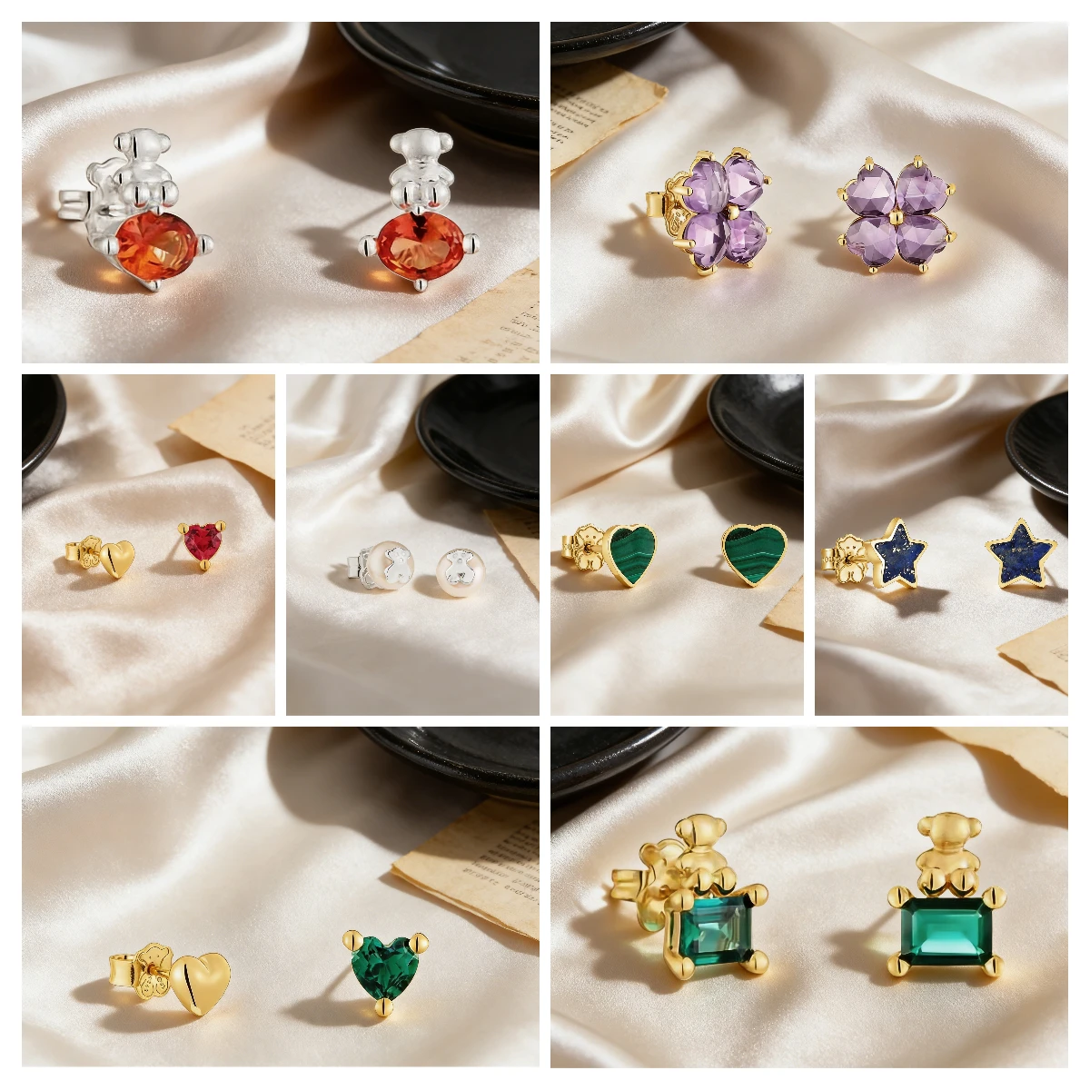 

Новые серьги из чистого серебра S925 в классическом стиле с животными мотивами, многофункциональные, для повседневного ношения, для пар, коллекция 2026 года