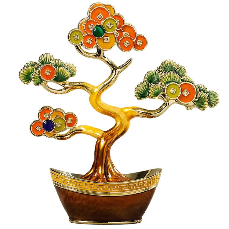 Fortune, cash cow, fortune ornament, home living room TV cabinet, decoration