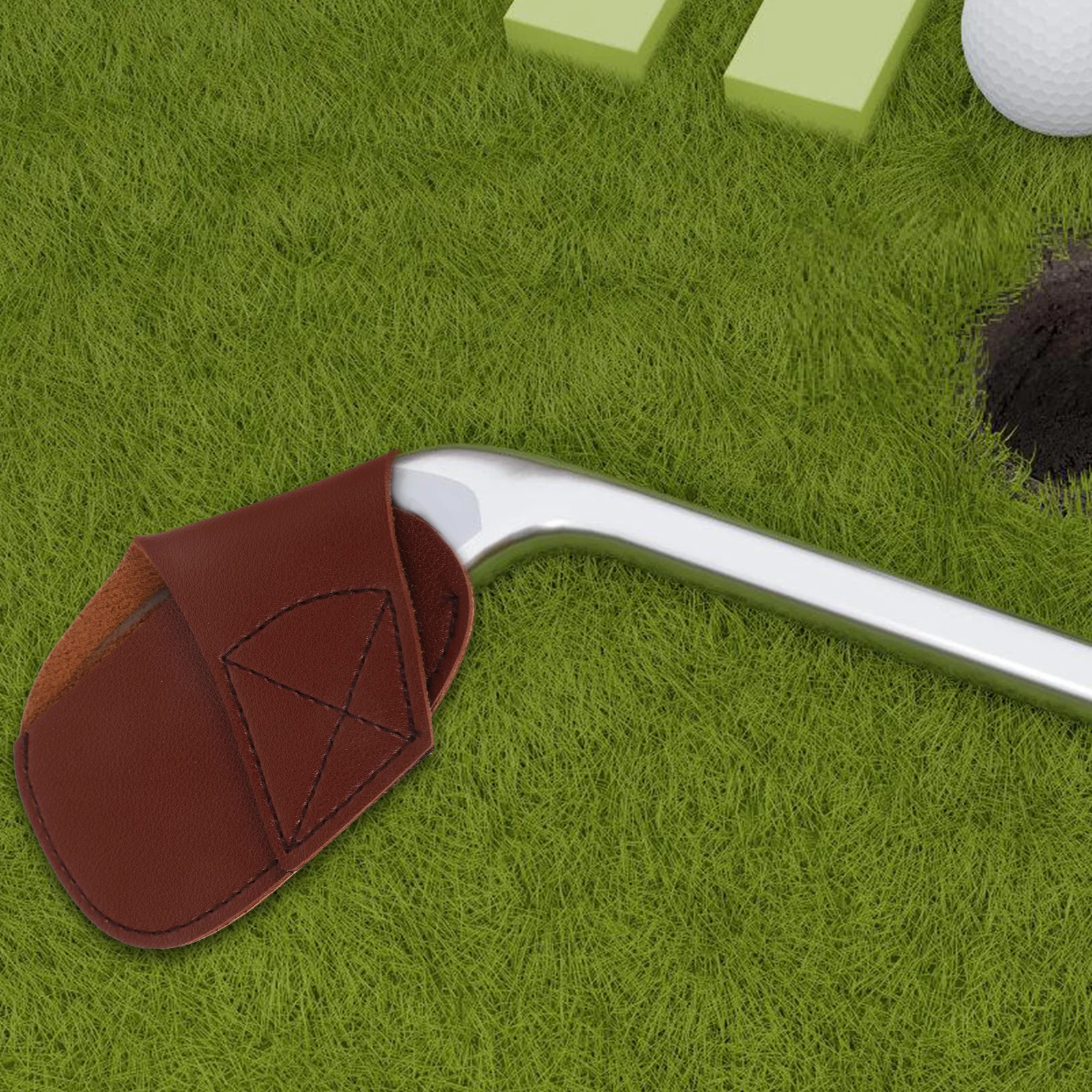 

Golf Club Head Cover Pu Protection For Driver Iron Putter Outdoor Golfing Accessories Club Supple Cover