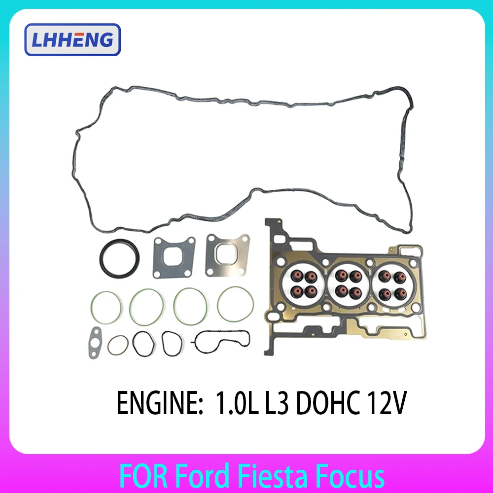 

ENGINE Cylinder Head Gasket Set FOR Ford Fiesta Focus 1.0L 1.0 L T L3 DOHC 12V NEW 2014 2015 2016 2017 OE 1812548
