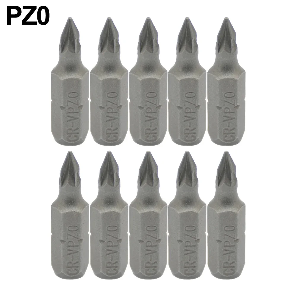 For Mechanic PZ0 PZ3 Screwdriver Bits 25mm Screwdriver Bits Versatile Screwdriver Bits Precision Screwdriver Bits