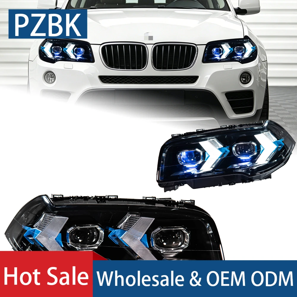 Car Lights for BMW X3 E83 LED Headlight Projector Lens 2006-2010 E83 Headlights Signal Head Lamp Drl Automotive Accessories