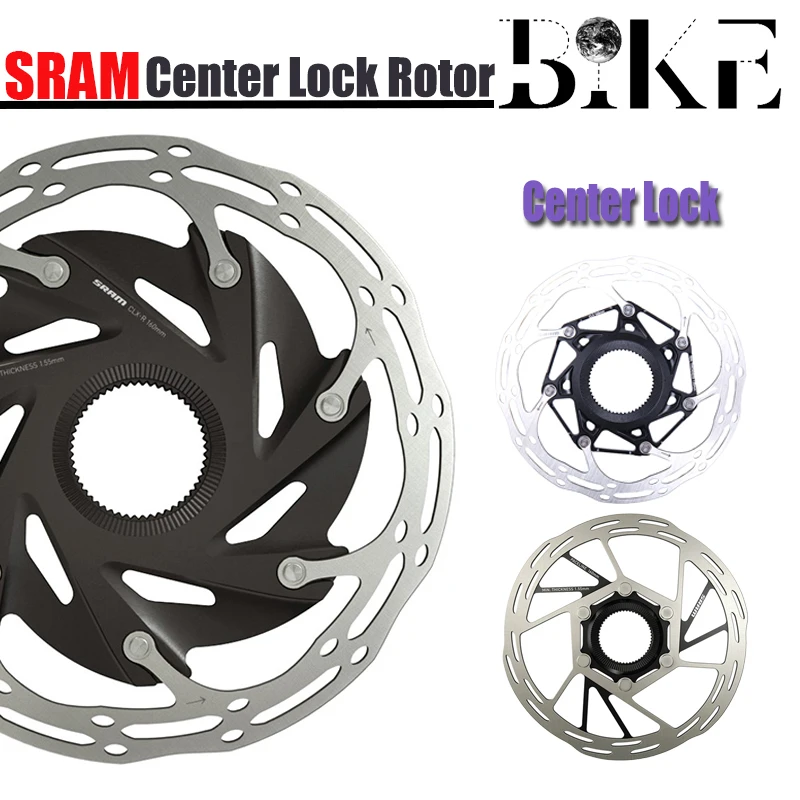 SRAM CenterLine Disc Brake Rotor Center Lock  200mm 180mm 160mm 140mm Center Line Discs Rotors  Without Lockring